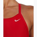 Costum de baie dintr-o piesă pentru femei Nike Solid Racerback university red 4