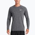 Bărbați de antrenament cu mânecă lungă Nike Heather negru NESSA590-001