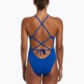 Costum de baie dintr-o bucată pentru femei Nike Lace Up Tie Back game royal 2