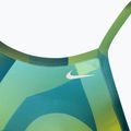 Costume de baie Nike Spectrum pentru femei, dintr-o bucată, verde/albastru NESSA019 3