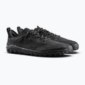 Încălțăminte barefoot pentru bărbați Vivobarefoot Tracker Leather Low obsidian