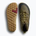 Încălțăminte barefoot pentru bărbați Vivobarefoot Tracker Leather dark olive 6
