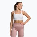 Gymshark Seamless Bralette fără cusături Bralette gât înalt sutien de fitness alb