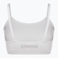 Gymshark Seamless Bralette fără cusături Bralette gât înalt sutien de fitness alb 6