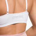Gymshark Seamless Bralette fără cusături Bralette gât înalt sutien de fitness alb 4