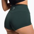 Pantaloni scurți de antrenament pentru femei Gymshark Training Quad verde obsidian 4
