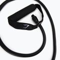 Gymshark exercițiu de expansiune de exercițiu Medium Resistance Tubes negru 2