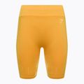 Pantaloni scurți de antrenament Gymshark Flawless Shine Seamless Seamless saffron/galben pentru femei Gymshark 5