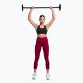 Jambiere Gymshark Training Full Lenght pentru femei burgundy/alb 2