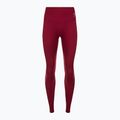 Jambiere Gymshark Training Full Lenght pentru femei burgundy/alb 5