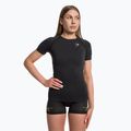 Tricou de antrenament pentru femei Gymshark Vital Seamless negru/marl