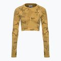Jambiere de antrenament pentru femei Gymshark Adapt Camo Savanna Seamless galben indian 5