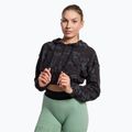 Hanorac de antrenament pentru femei Gymshark KK Twins KK Twins Zip Up Crop negru/albastru