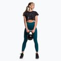 Gymshark KK Twins Raw Crop Top negru/gri pentru femei Gymshark KK Twins Raw Crop Top negru/gri 2