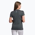 Tricou de alergare Gymshark Running Top SS pentru femei de culoare închisă/gri pentru antrenament 3