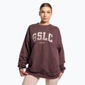 Hanorac de antrenament pentru femei Gymshark Gfx Gslc Oversized maro