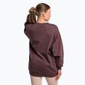 Hanorac de antrenament pentru femei Gymshark Gfx Gslc Oversized maro 3