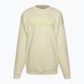 Hanorac de antrenament pentru femei Gymshark Gfx Gslc Oversized galben/alb 5