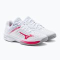 Pantofi de tenis pentru femei Mizuno Wave Exceed Tour 4 CC alb 61GA207164 5