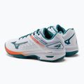 Mizuno Aw21 Wave Exceed Tour 4 Cc pantofi de tenis alb 61GC207485 3