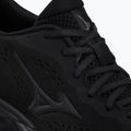 Încălțăminte de alergat pentru bărbați Mizuno Wave Revolt neagră J1GC211411 10