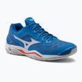Pantofi de handbal Mizuno Wave Stealth V albastru X1GA180024