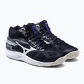 Mizuno Stealth Star Mid pantofi de handbal pentru copii albastru marin X1GC211502 5