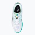 Pantofi de tenis pentru femei Mizuno Break Shot 3 AC alb și verde 61GA212623 6