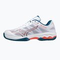 Pantofi de tenis pentru bărbați Mizuno Wave Exceed Light CC alb 61GC222030 10