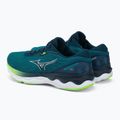 Pantofi de alergare pentru bărbați Mizuno Wave Skyrise 3 albastru J1GC220901 4