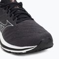 Încălțăminte de alergare pentru bărbați Mizuno Wave Inspire 18 D black/silver/ebony 7