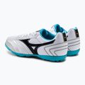 Mizuno Morelia Morelia Sala Club TF ghete de fotbal pentru bărbați alb Q1GB220309 3