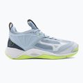 Pantofi de volei pentru bărbați Mizuno Wave Momentum 2 heather/white/neo lime 2