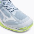 Pantofi de volei pentru bărbați Mizuno Wave Momentum 2 heather/white/neo lime 7