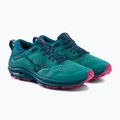 Pantofi de alergare pentru femei Mizuno Wave Rider TT verde J1GD213229 5
