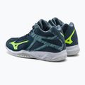 Pantofi de volei pentru bărbați Mizuno Thunder Blade 3 Mid albastru V1GA217538 3