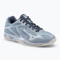 Pantofi de volei pentru femei Mizuno Thunder Blade 3 albastru deschis V1GC217002