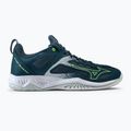 Pantofi de handbal bărbați Mizuno Ghost Shadow verde X1GA218038_39.0/6.0 2