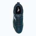 Pantofi de handbal bărbați Mizuno Ghost Shadow verde X1GA218038_39.0/6.0 6