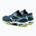 Pantofi de handbal pentru bărbați Mizuno Wave Phantom 2 albastru X1GA20606038 3