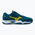 Pantofi de tenis pentru bărbați Mizuno Wave Intense Tour 5 AC albastru 61GA190030 2