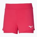 Pantaloni scurți de damă Mizuno Flex roșii 62GB121564