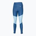 Colanți de alergat pentru femei Mizuno Core Long copen blue