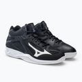 Pantofi de volei pentru bărbați Mizuno Thunder Blade 3 Mid negru V1GA217501 4