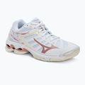 Pantofi de volei pentru femei Mizuno Wave Voltage alb V1GC216036