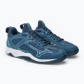 Pantofi de handbal masculin Mizuno Ghost Shadow albastru marin X1GA218021_39.0/6.0 4