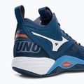 Pantofi de volei pentru bărbați Mizuno Wave Momentum 2 Mid albastru marin V1GA211721 9