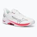 Încălțăminte de tenis pentru femei Mizuno Wave Exceed Tour 5 CC undyed white/quiet shade/opera red
