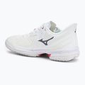 Încălțăminte de tenis pentru femei Mizuno Wave Exceed Tour 5 CC undyed white/quiet shade/opera red 3
