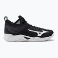 Pantofi de volei pentru bărbați Mizuno Wave Dimension Mid negru V1GA224501 2